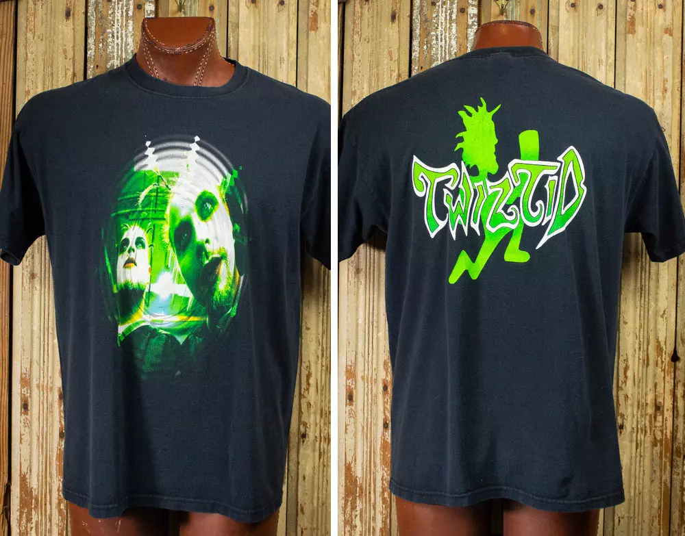 Vintage Twiztid The Green Book Concert T Shirt 2003