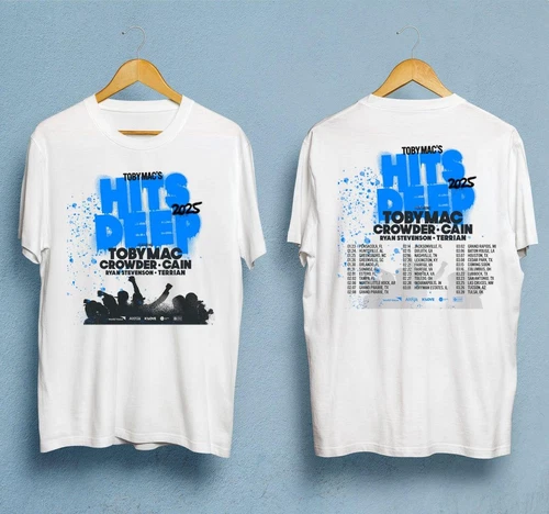 Tobymac S Hits Deep Tour 2025 Twoside Shirt