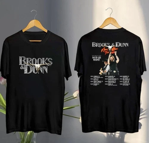 2025 Brooks And Dunn Neon Moon Tour Shirt, Double Side, 2025 Shirt