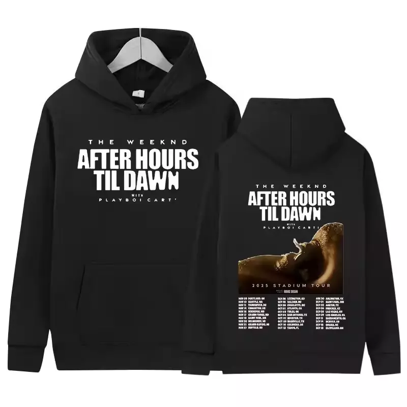 Rapper Weeknds After Hours Til Dawn Tour 2025 Hoodie