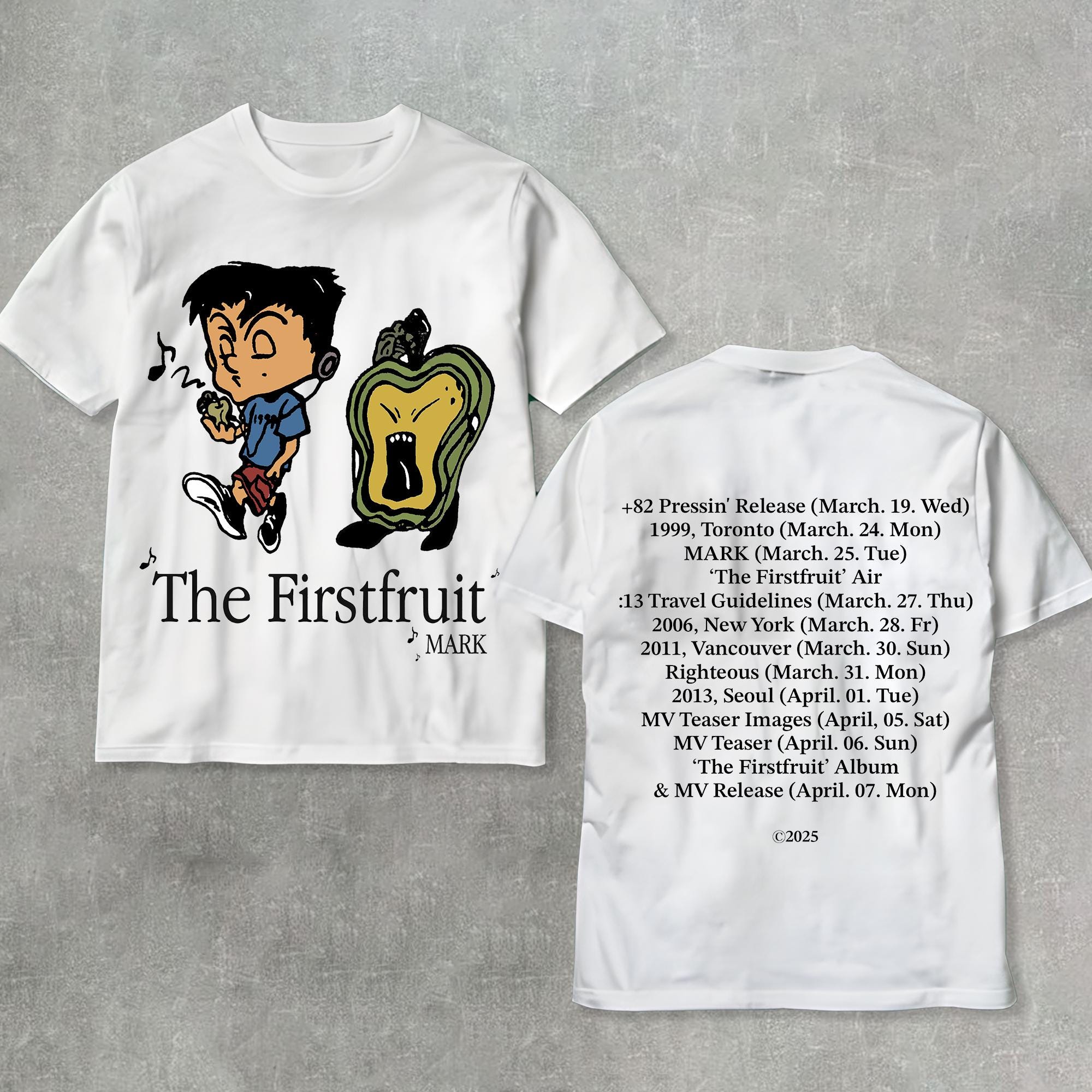 Mark The Firstfruit Shirt, Nct 127 Mark The Firstfruit Shirt