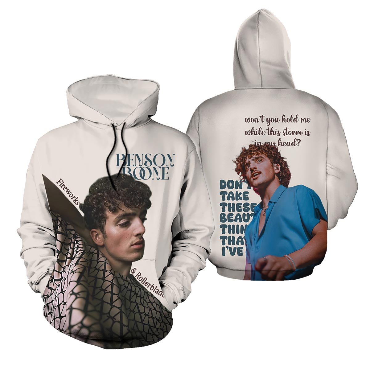 Benson Boone Dont Take These Beautiful Things That Ive Got 3d Hoodie