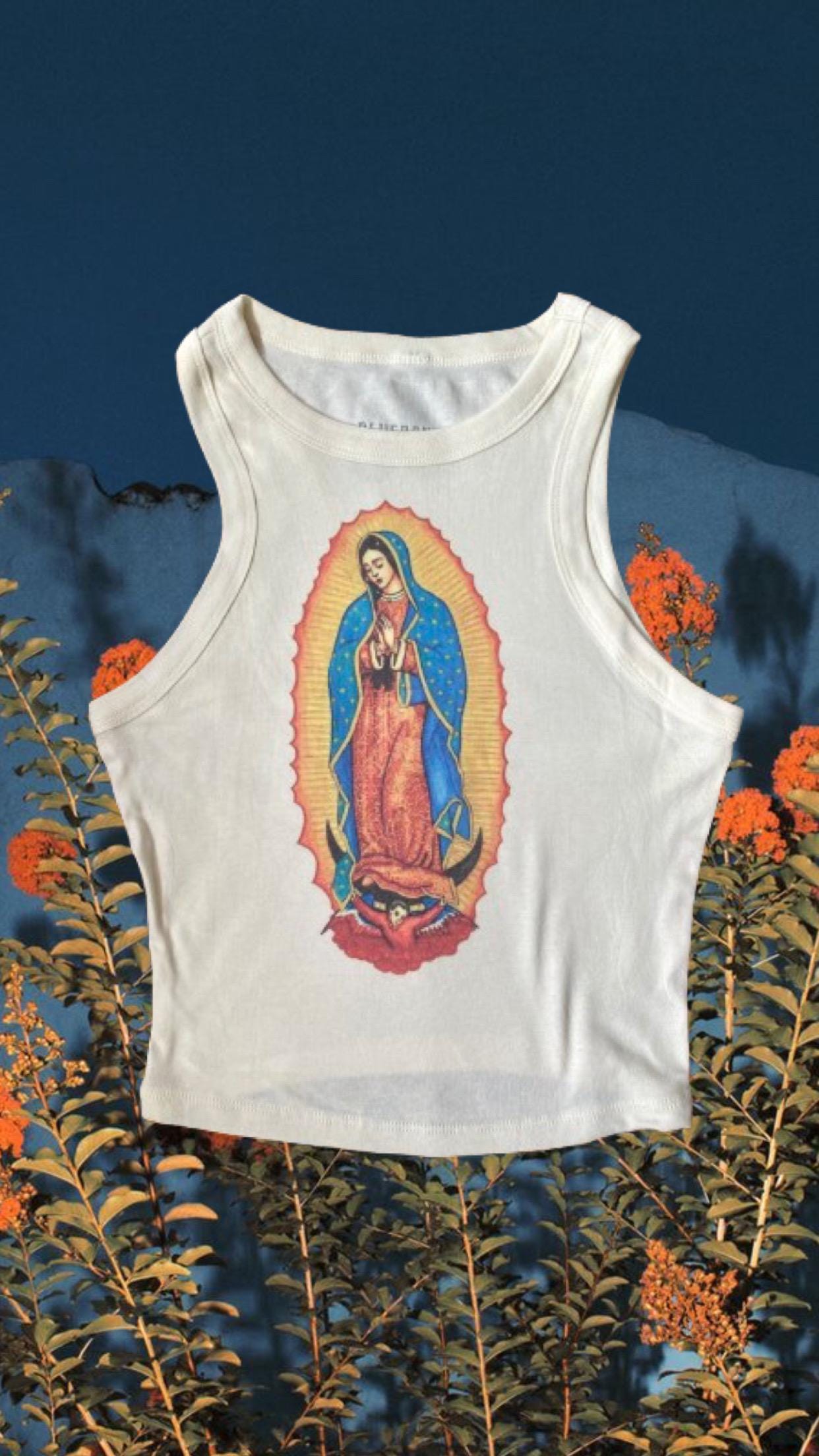 Lady Guadalupe Crop Tank