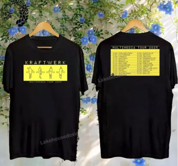 The Story Behind The "kraftwerk Multimedia Tour 2025 T-shirt