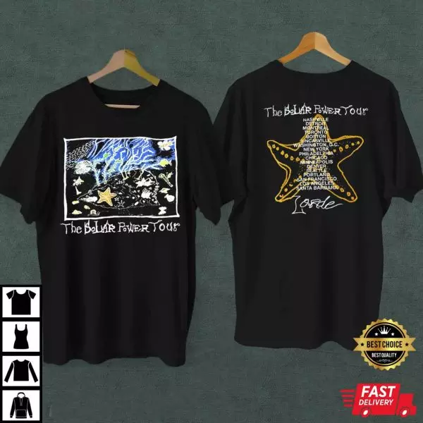 Lorde Solar Power Tour T-shirt