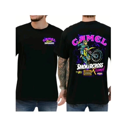 Camel Motorsport Supercross Extreme T-shirt 2 Side Printed