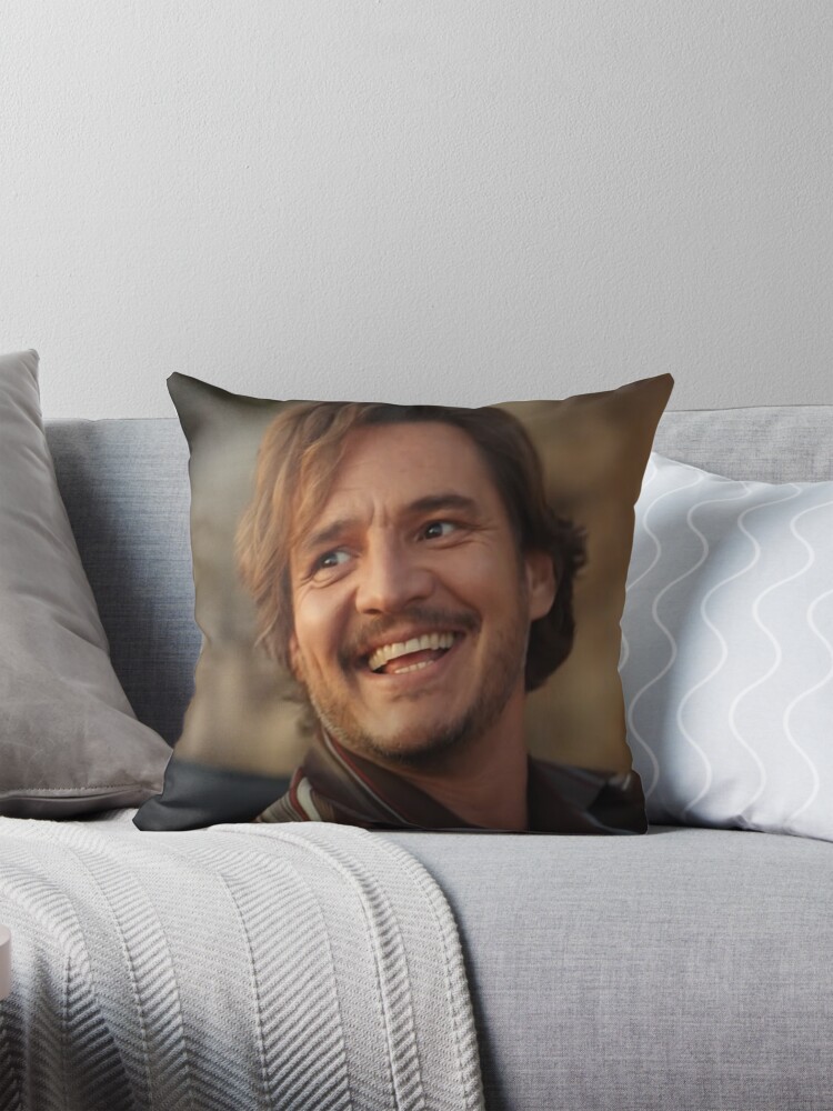 Unhinged Pedro Pascal Pillow
