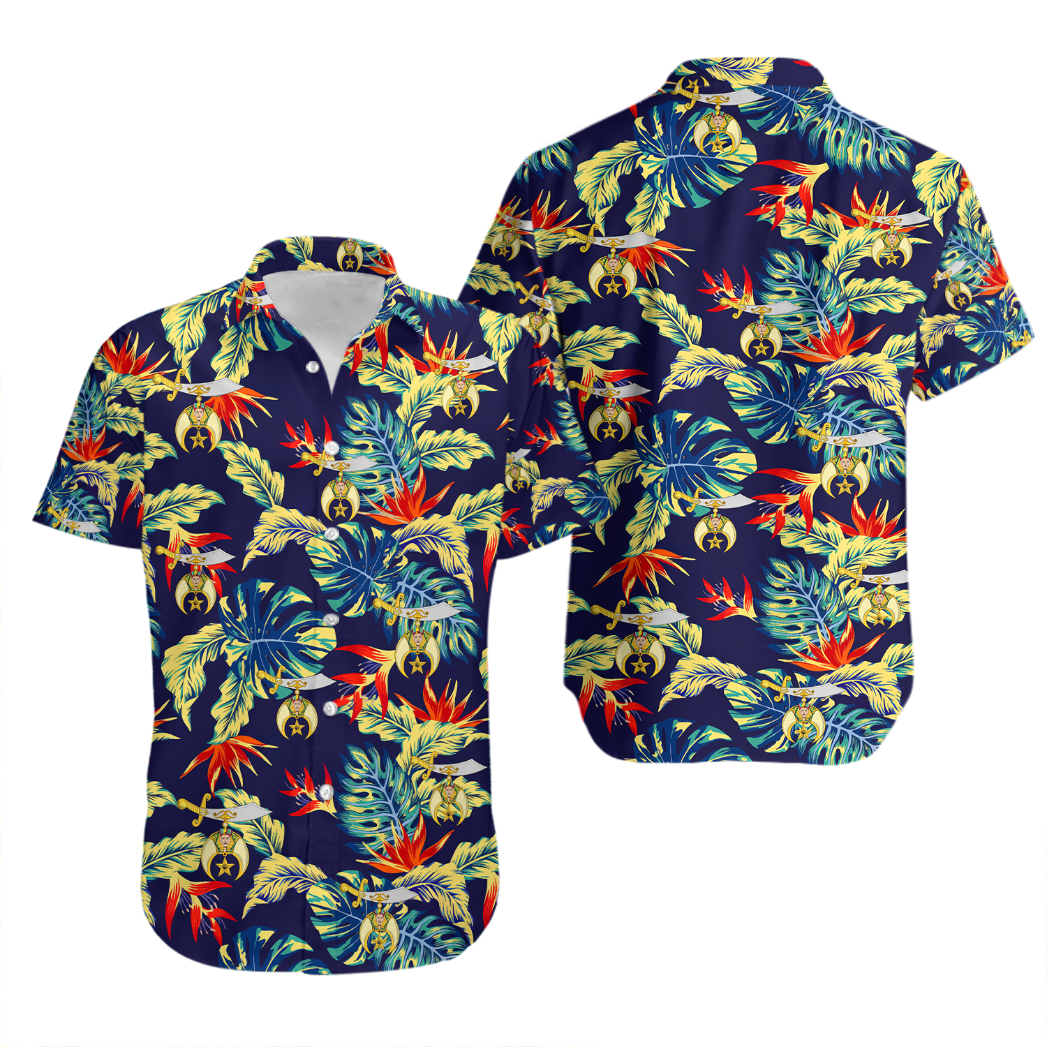 Shriners Hawaiian Shirt, Casual Shirt For Men