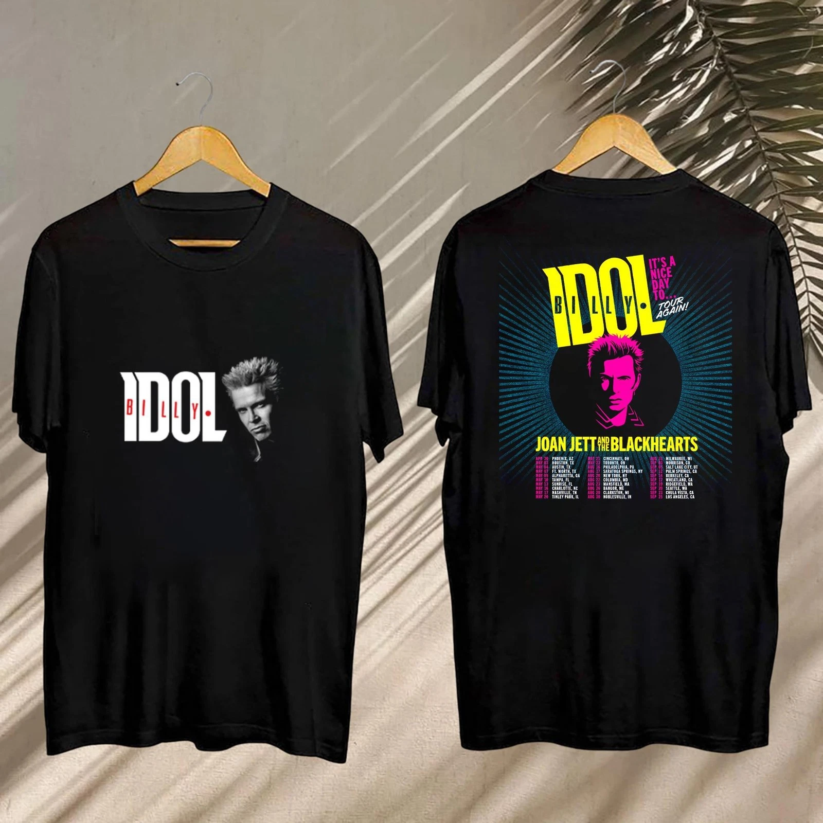 Billy Idol It  39 S Nice Day To Tour Again 2025 Shirt  Billy Idol 2025 Concert