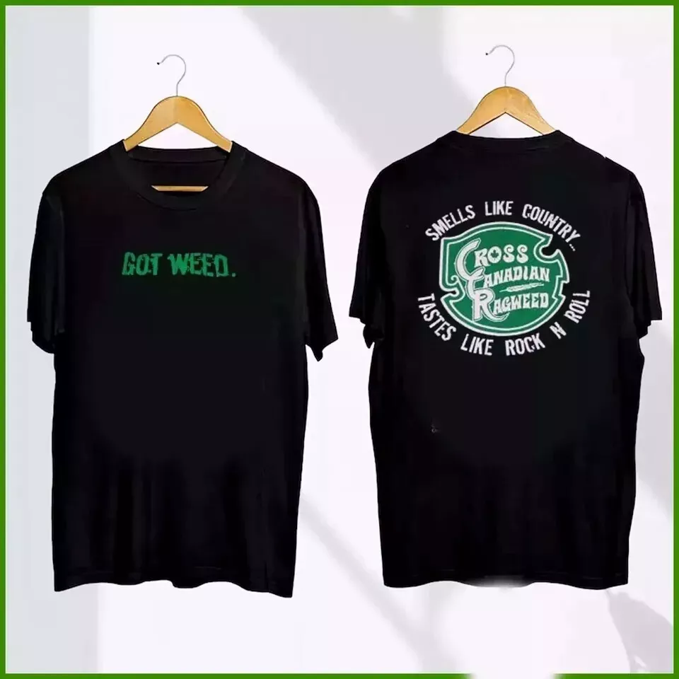 Cross Canadian Ragweed Band Smells Like Country T Shirt