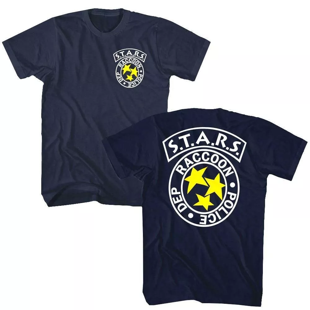 Vintage Resident Evil Stars Police Dept Men’s T Shirt For Men Women S-5xl