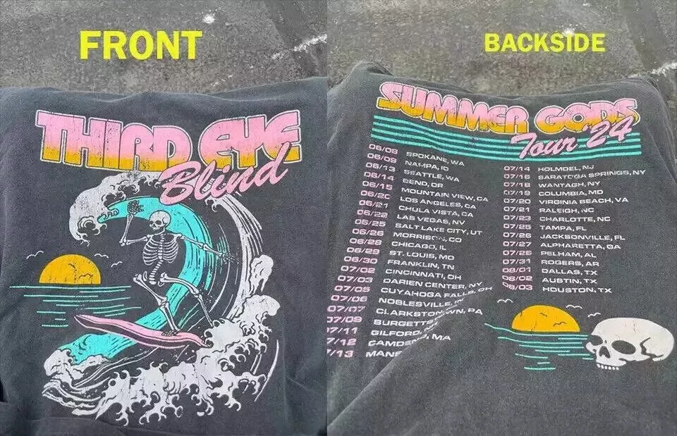 Third Eye Blind Summer Tour T-shirt 2024