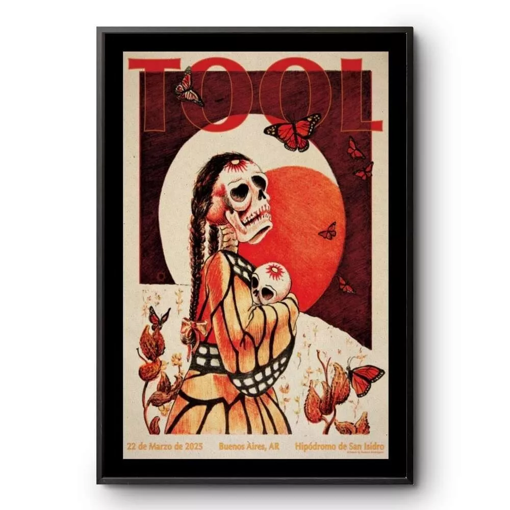 Tool Mar 22 2025 Hipodromo De San Isidro In Buenos Aires, Ar Tour Poster