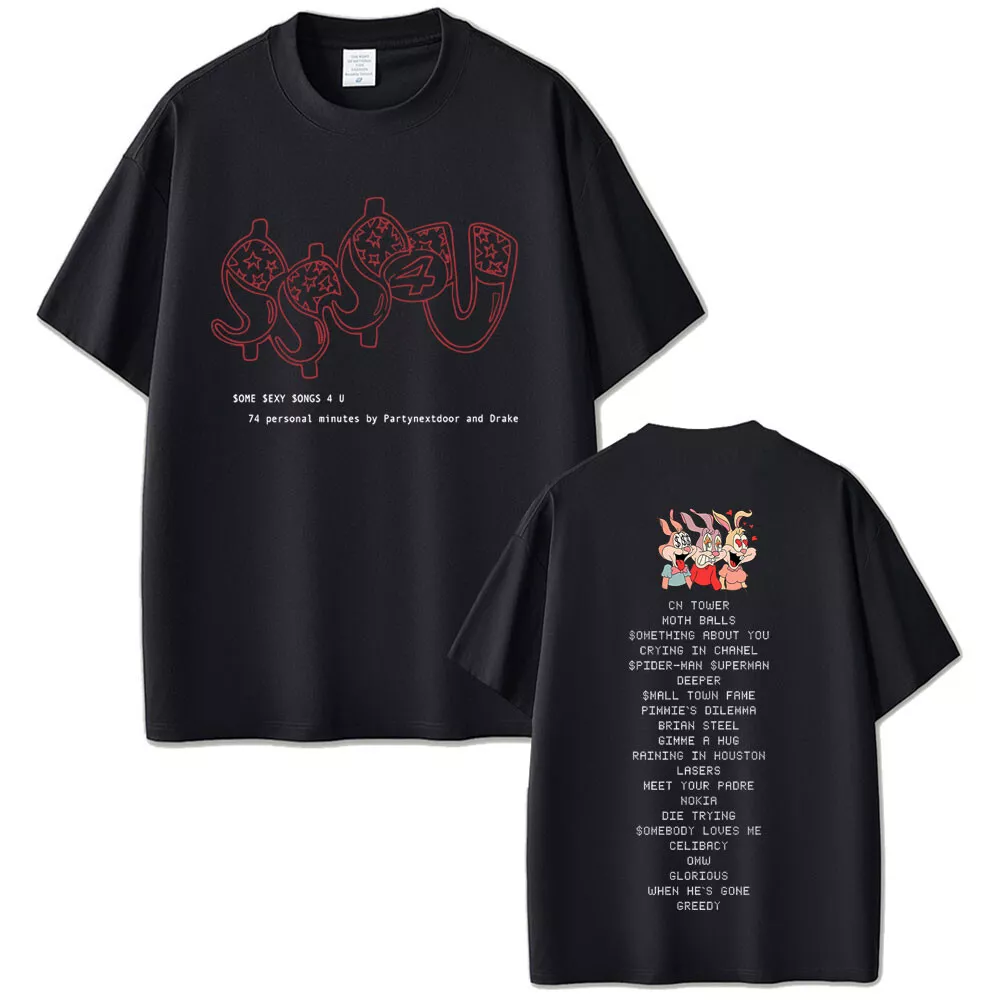 Rapper Partynextdoor & Drake Some Sexy Songs 4 U Sss4u Album 2025 T Shirts