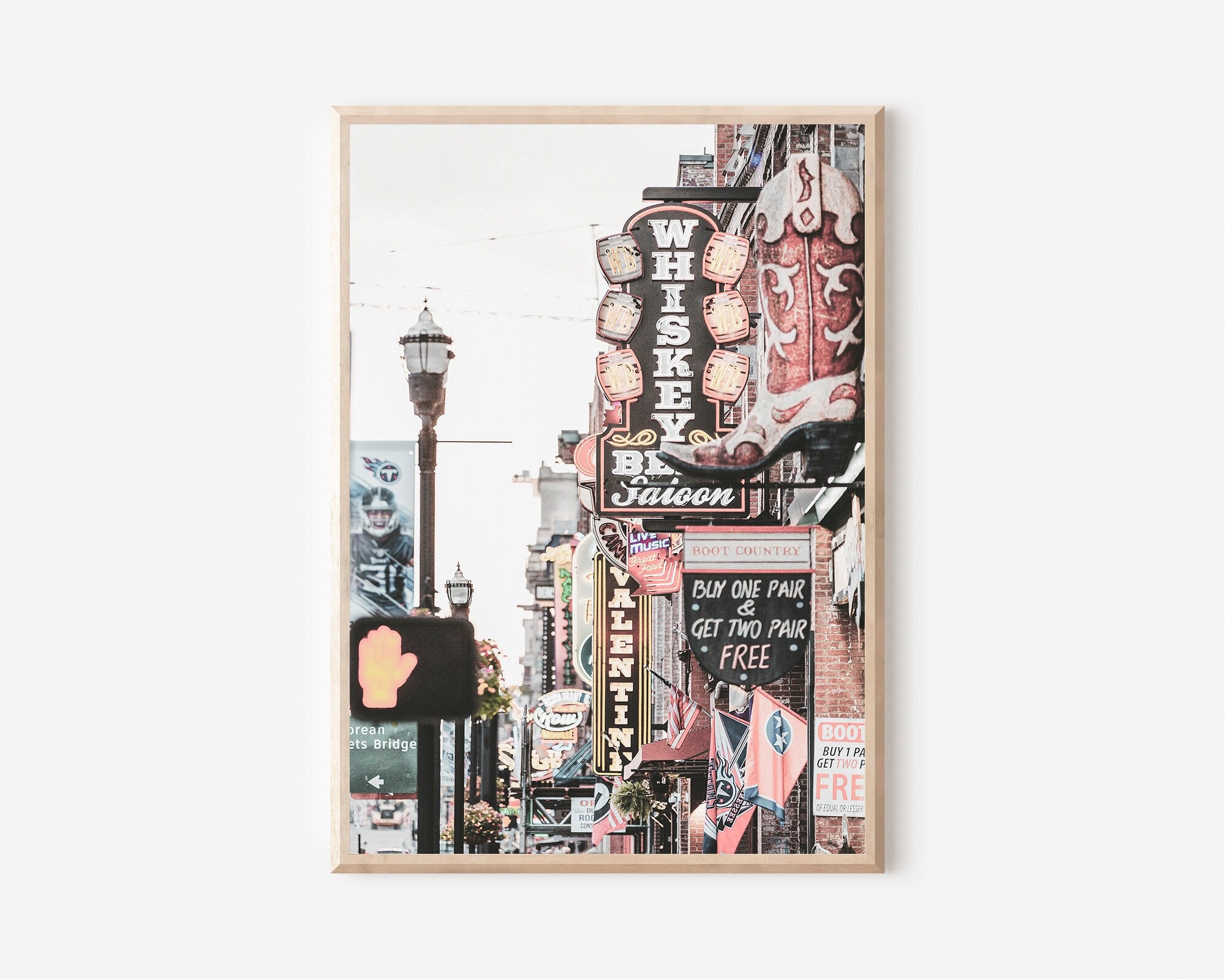 Nashville Print, Nashville Wall Art, Nashville Poster, Country Music Poster
