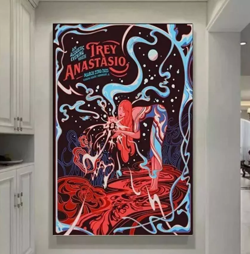 Trey Anastasio Albm Theatre Birmingham, Al Mar 22 2025 Tour Poster