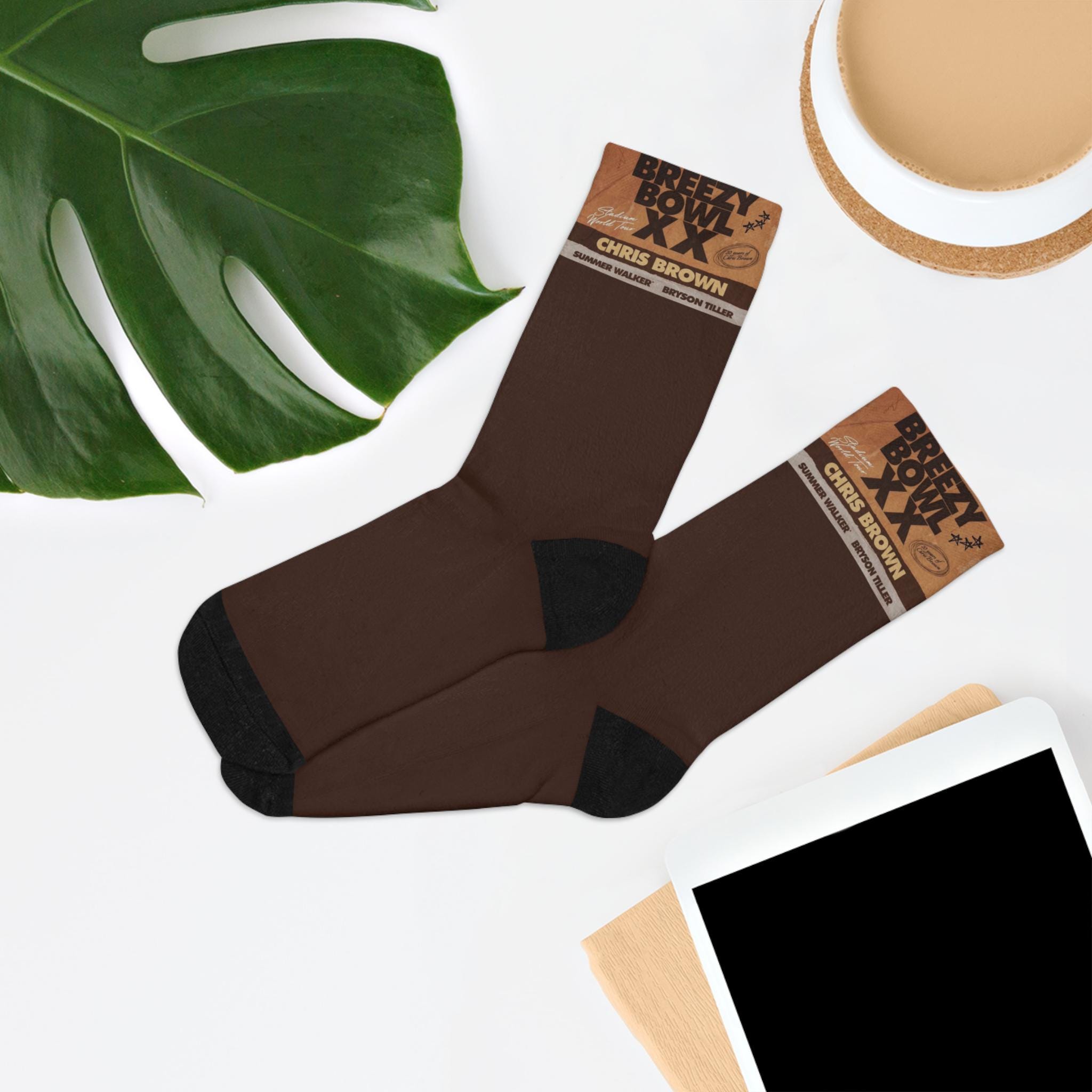 Chris Brown, Chris Brown Socks, Chris Brown Merch, Breezy Bowl,
