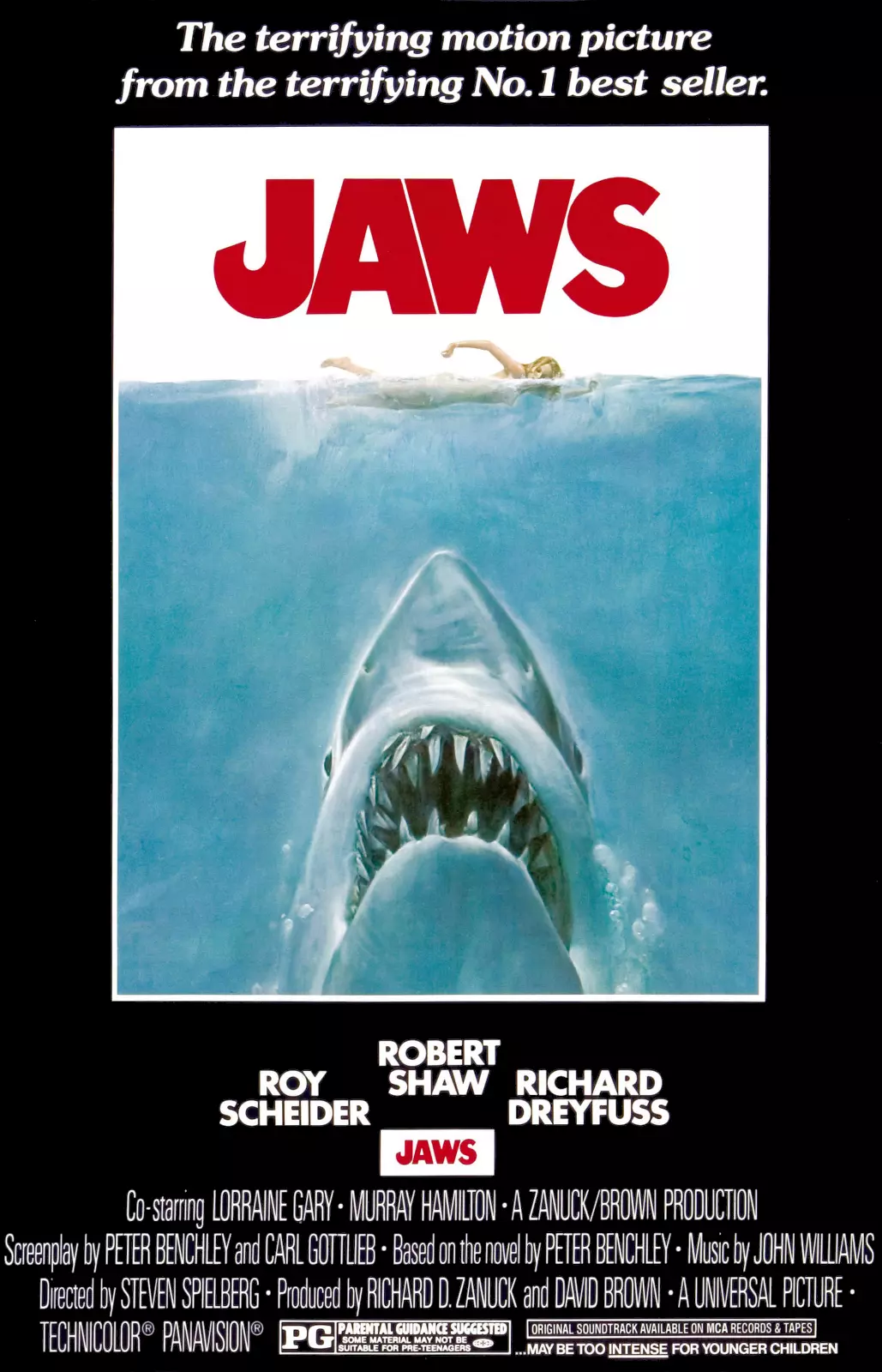Jaws 11" X 17" Collector's Movie Poster