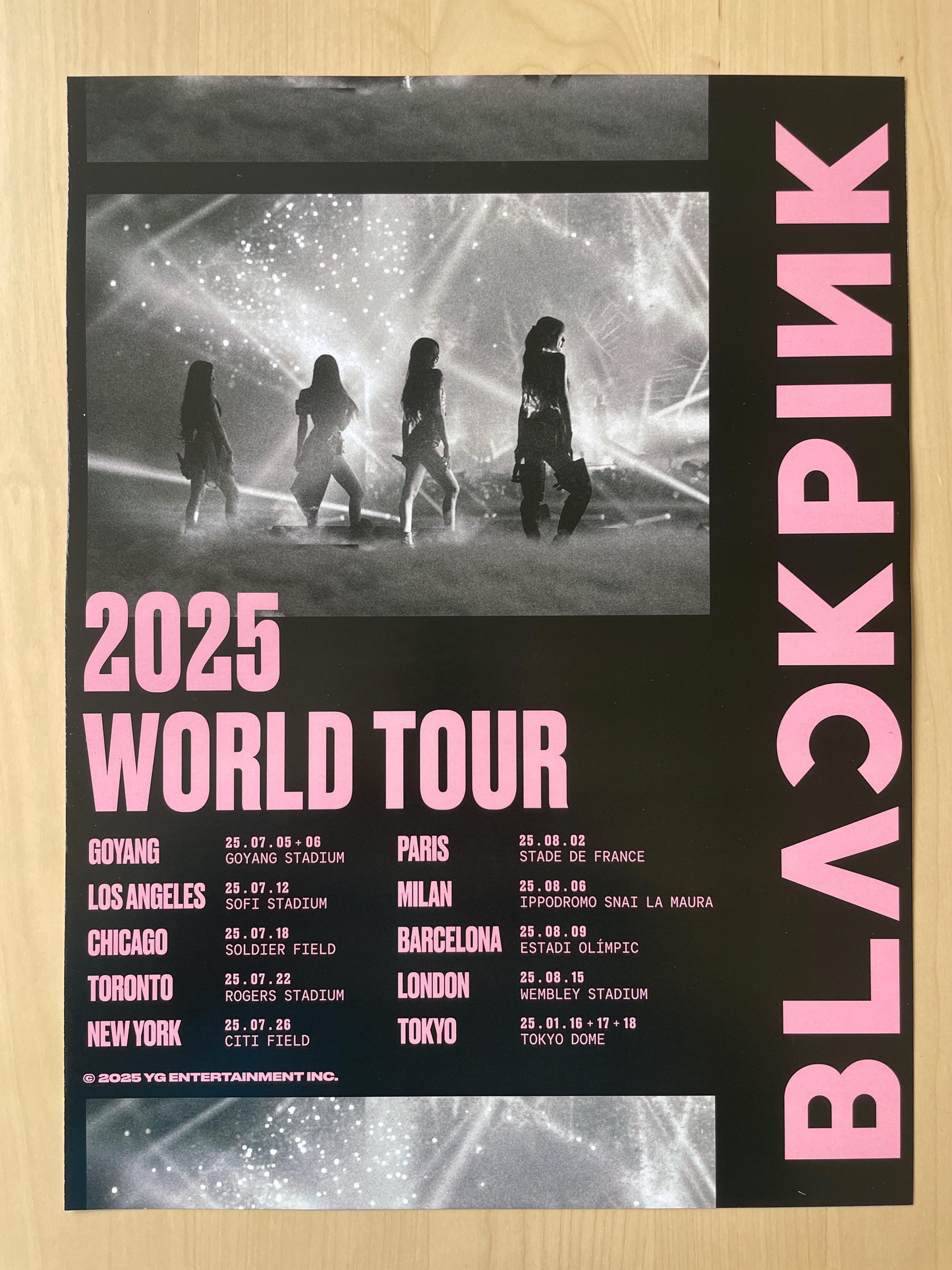 Blackpink World Tour 2025 Poster