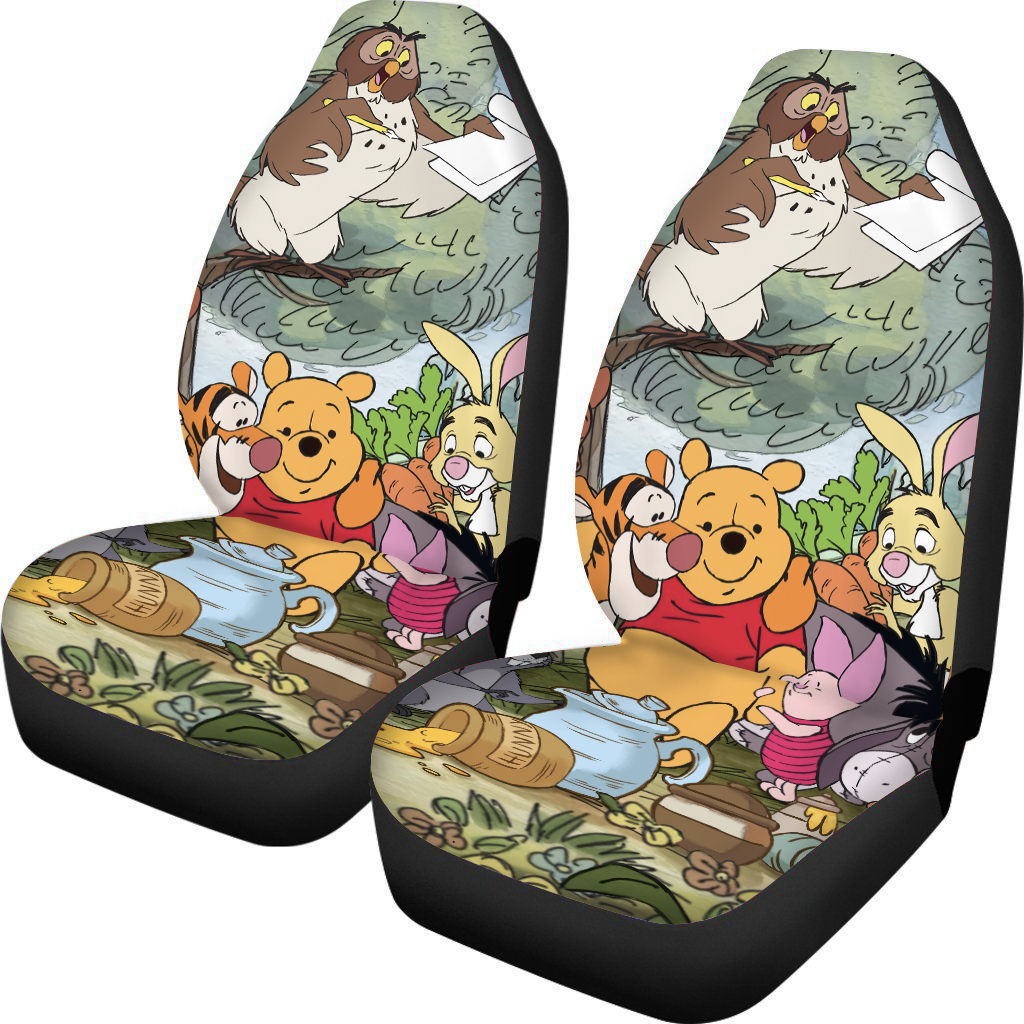 Winniee The Poohh Car Seat Covers, Car Accessories