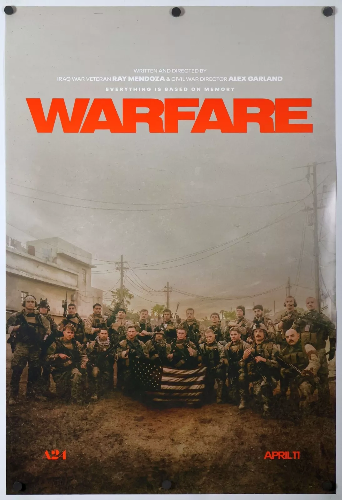 Warfare Movie Poster 2025