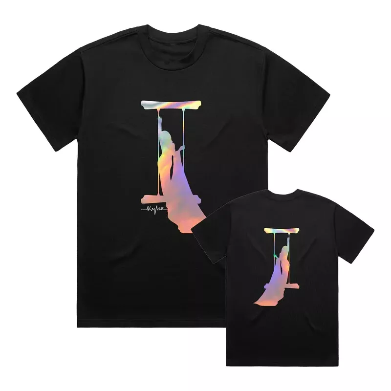 Sale - Kylie Minogue Tension Ii Foil Print Tee Tour Unisex T-shirt