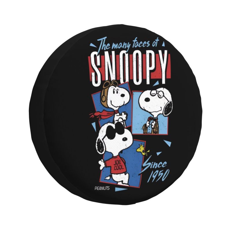 Cute Snoopy Spare Tire Cover, Car Accessories