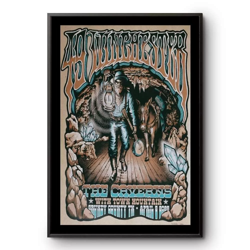 49 Winchester The Caverns Pelham, Tn Apr 5 2025 Tour Poster
