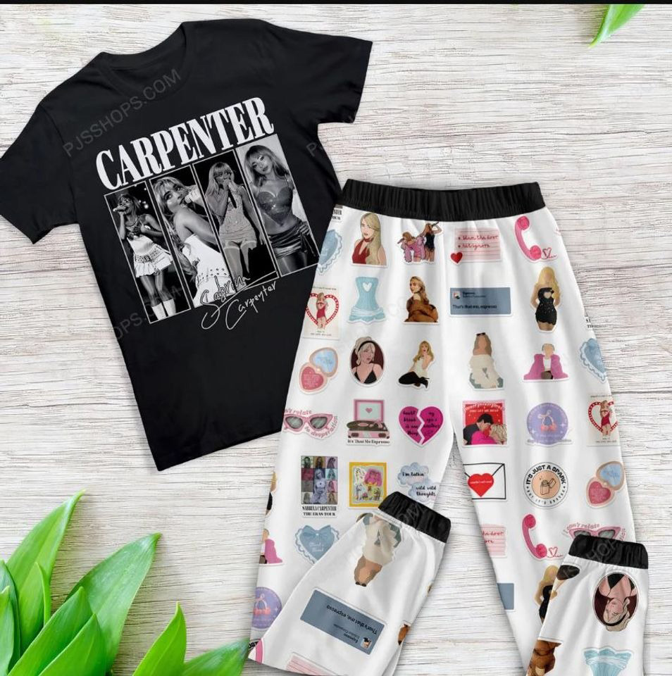 Sabrina Carpenter Pajamas Set, Dreamy And Chic Sleepwear