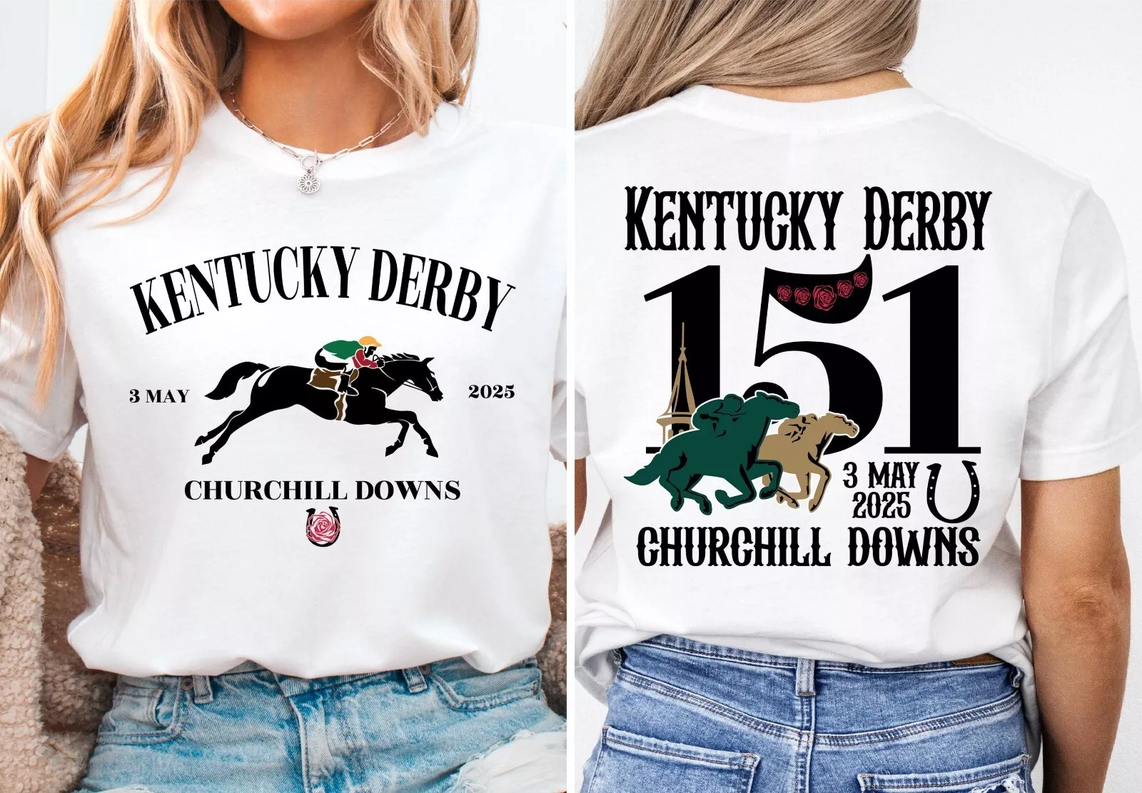 Kentucky Derby 2025 T-shirt, 151st Derby Horse Racing Lover Shirt