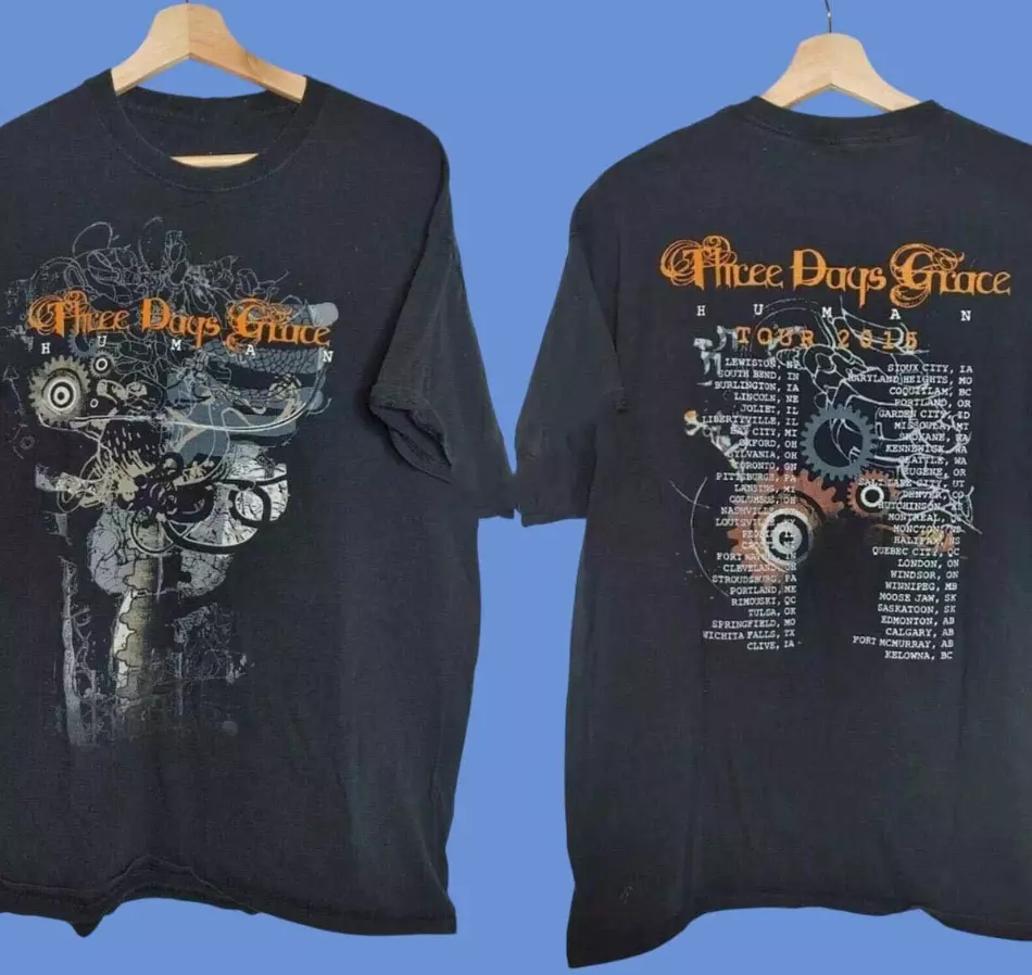 Three Days Grace Tour 2025 Shirt