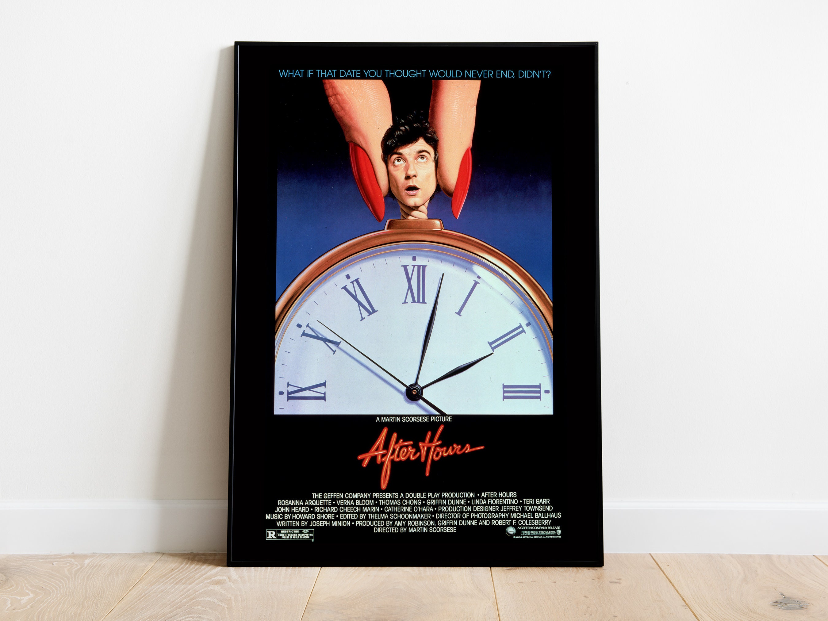 After Hours, Martin Scorsese, 1985 - Poster