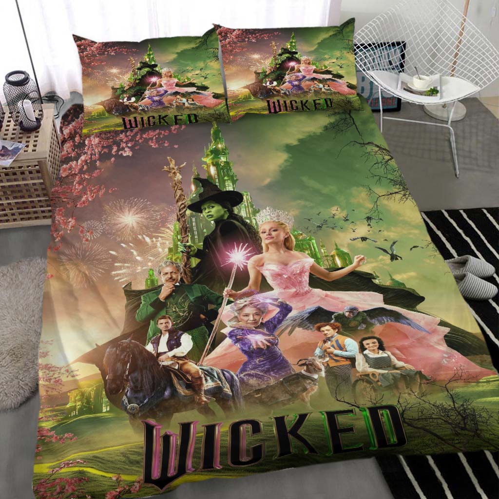 3pcs Wicked Bedding Sets Comforter Sets All Season For Kids