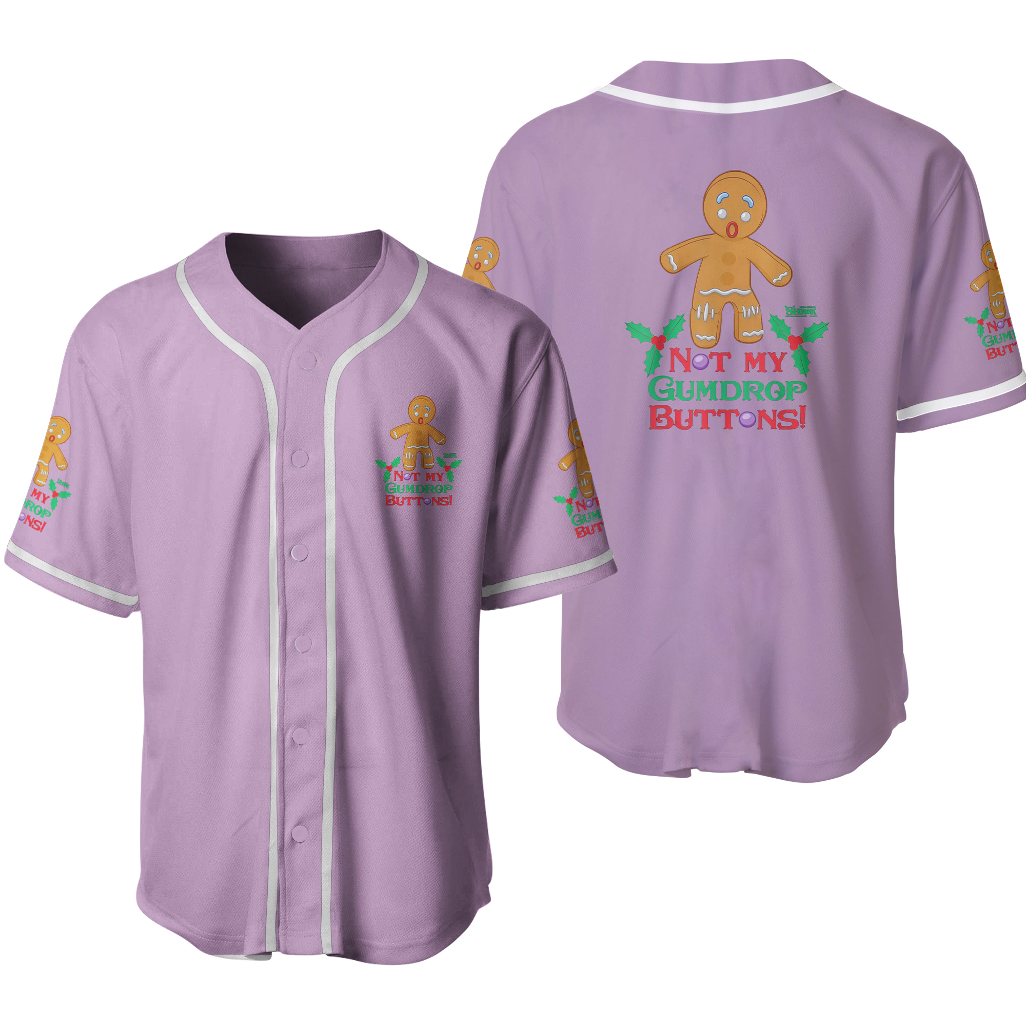 Not My Gumdrop Buttons Baseball Jerseys