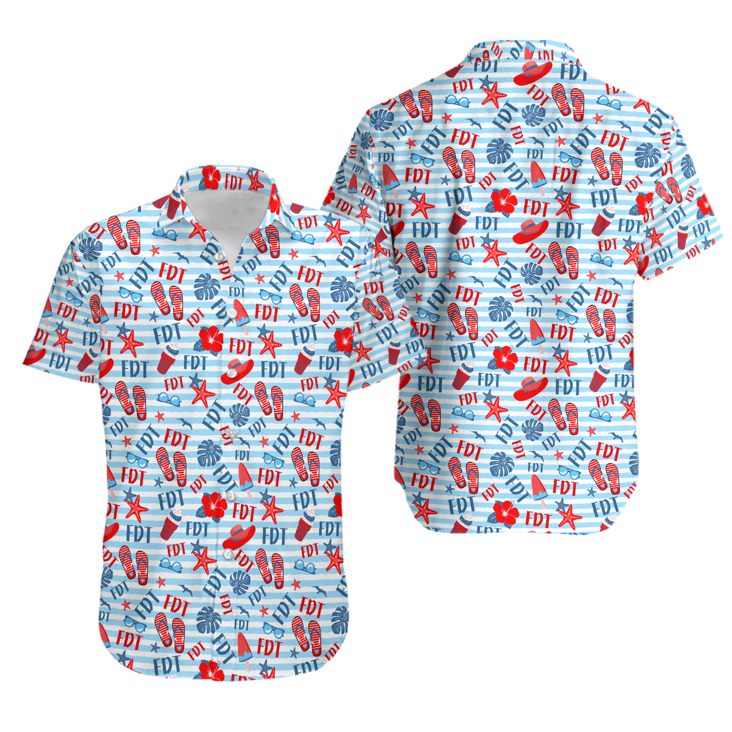Subtle Fdt Hawaiian Shirt, Subtle Anti Trump Hawaiian Shirt