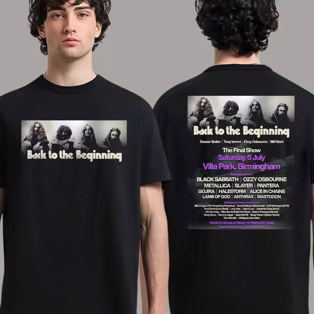 Black Sabbath Back To The Beginning The Final Show Shirt