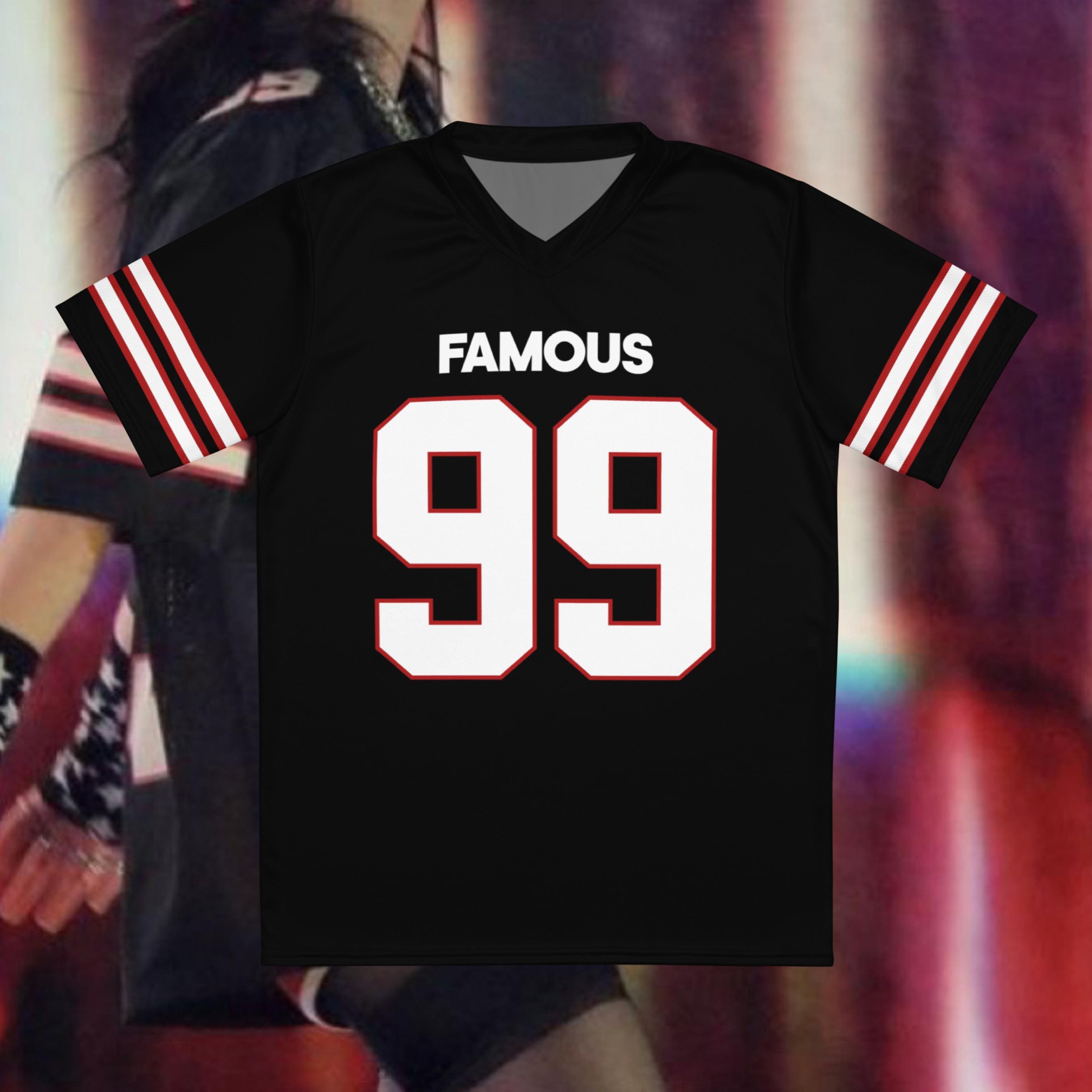 Be Famous 99 Football Jersey - Concert Outfit