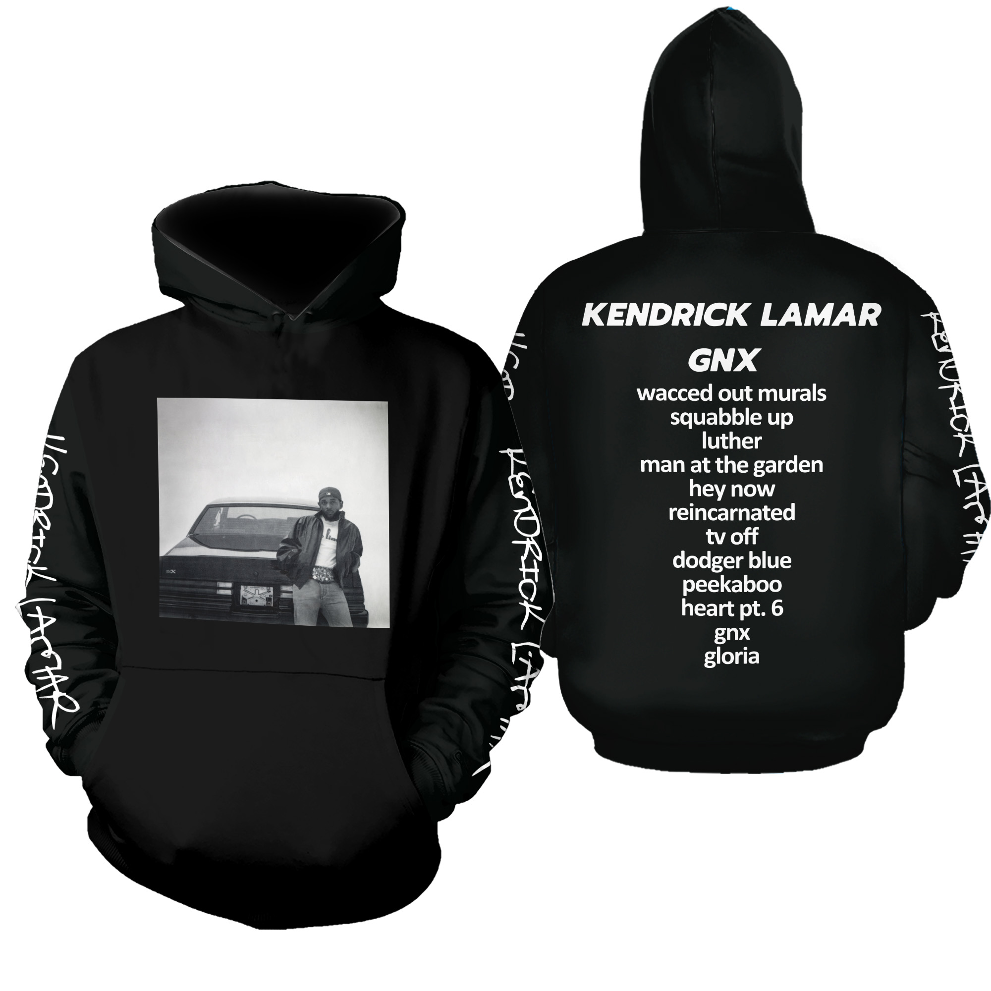 Kendrick Lamar Graphic Hoodie Hip Hop 3d Hoodie