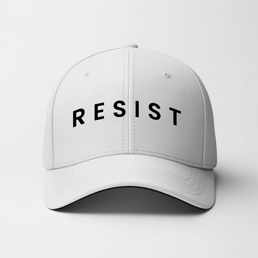 Resist Embroidered Hats Fdt Democrat Gift, Political Protest Resist