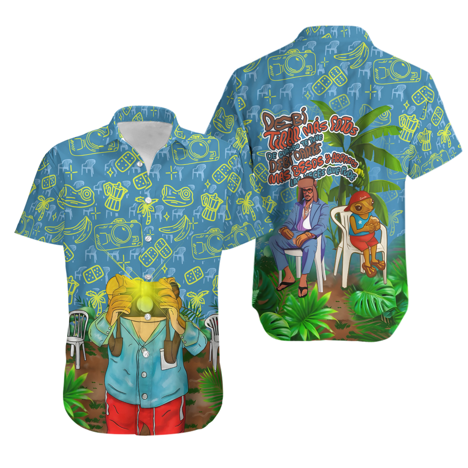 Bad Bunny 2025 Summer Hawaiian Shirt