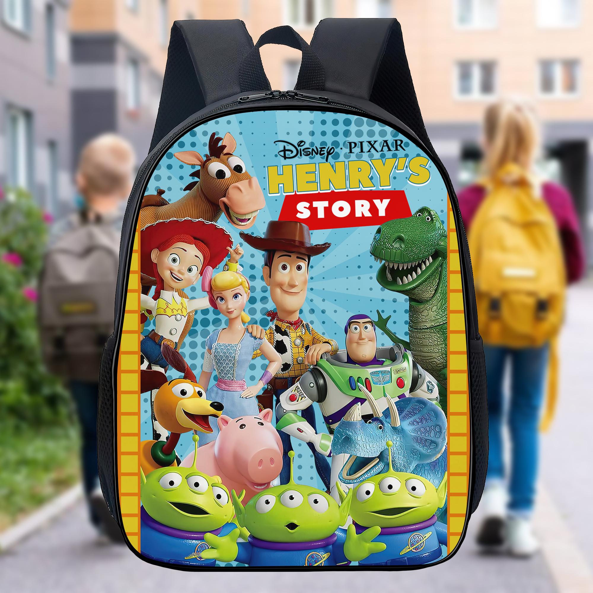 Personalized Toy Characters Backpack
