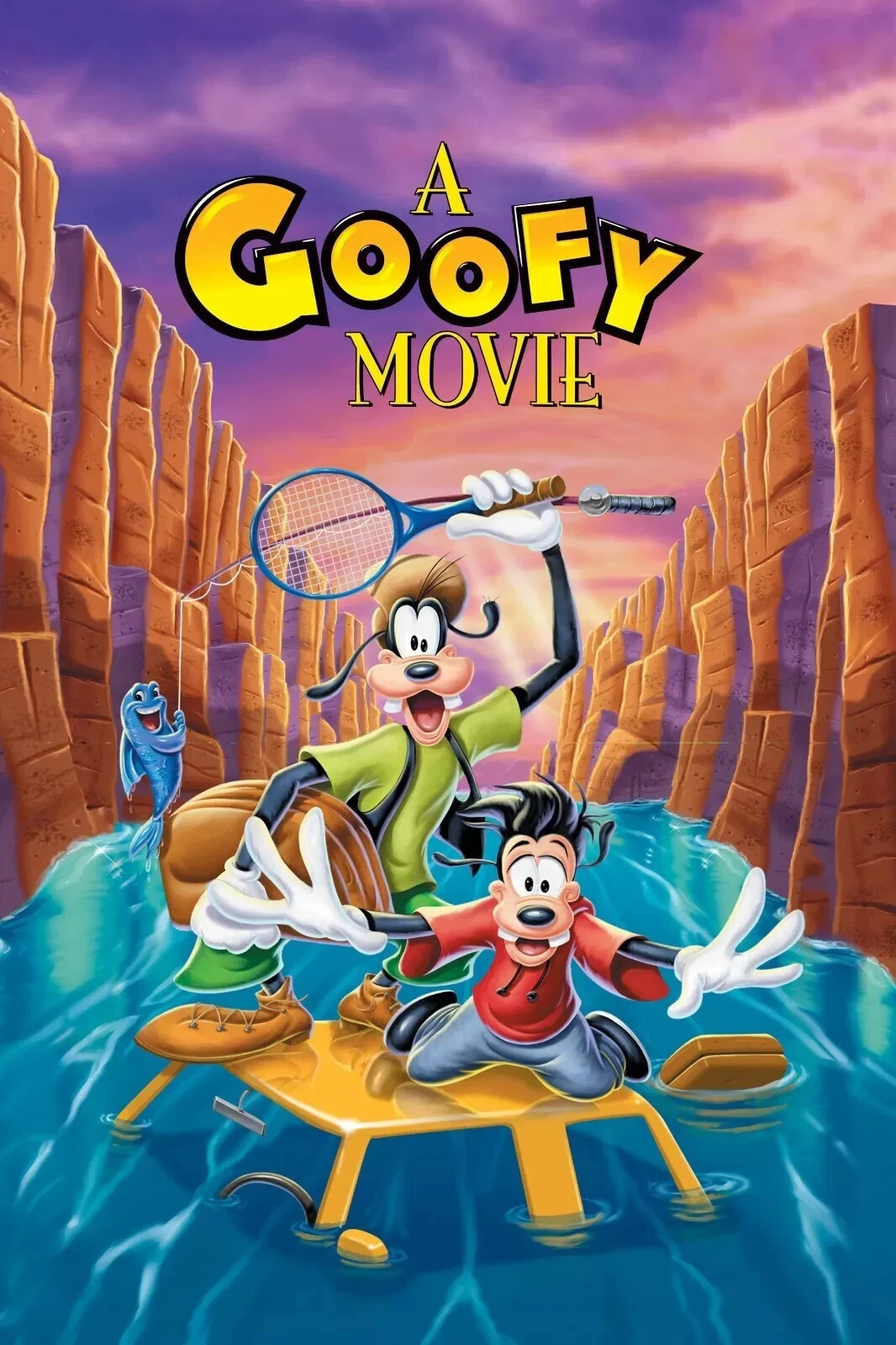 1995 Disneyyy A Goofyy Movie Movie Poster Max Pj Peter