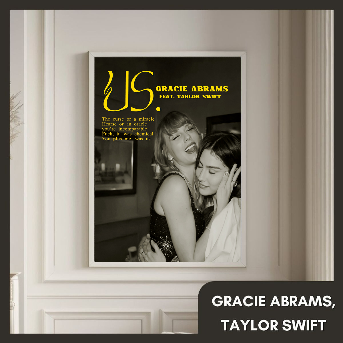 Gracie Abrams Feat Taylorr Swifts | The Secret Of Us Album Poster
