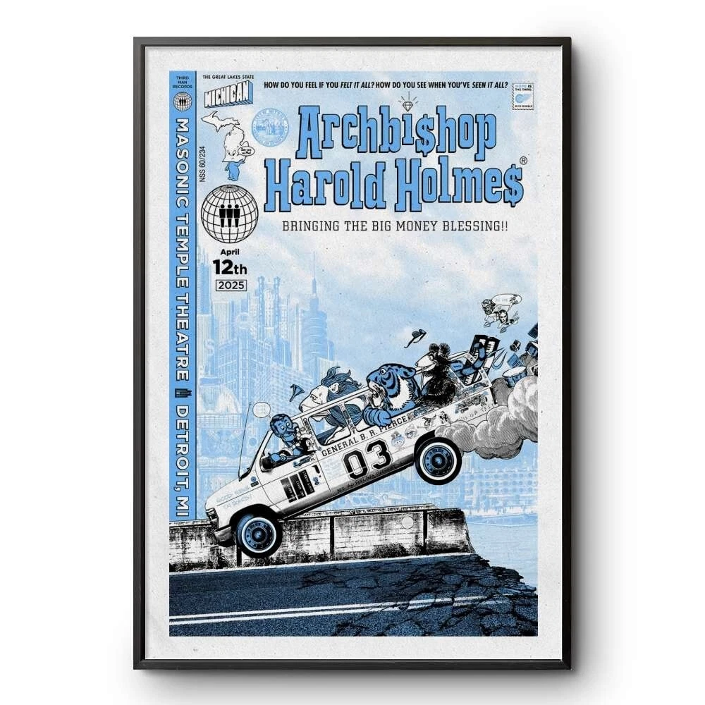 Jackwhite On April 12, 2025 In Detroit, Mi Tour Poster
