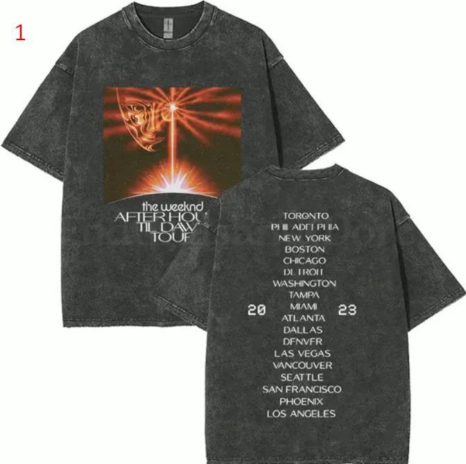 Weeknds Xo 2025 T-shirt - Vintage Graphic Music Tee
