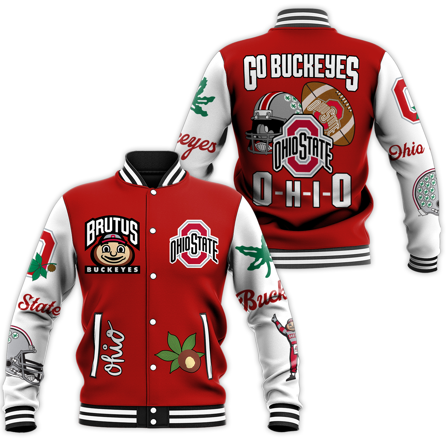 Ohio State Buckeye Baseball Jacket
