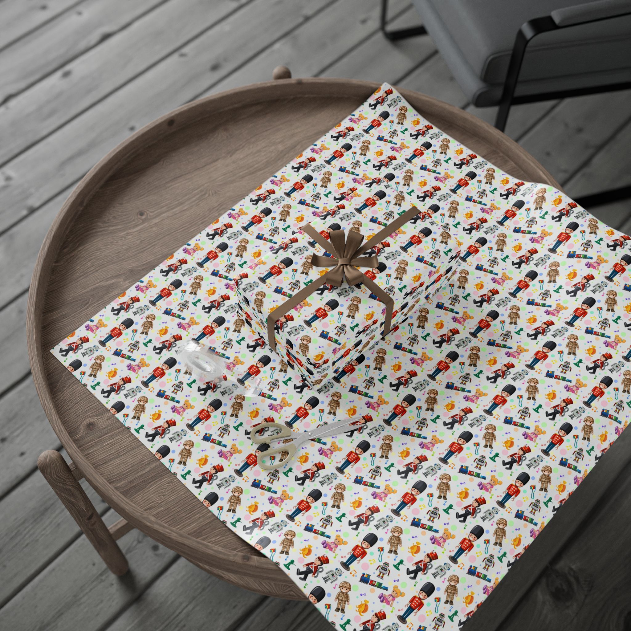 Marching Band Gift Wrap - School Band Musician Wrapping Paper