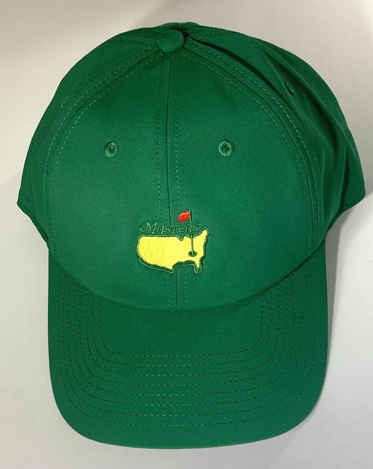 Masters Golf Hat Green Performance Caddie Augusta National 2025 Masters