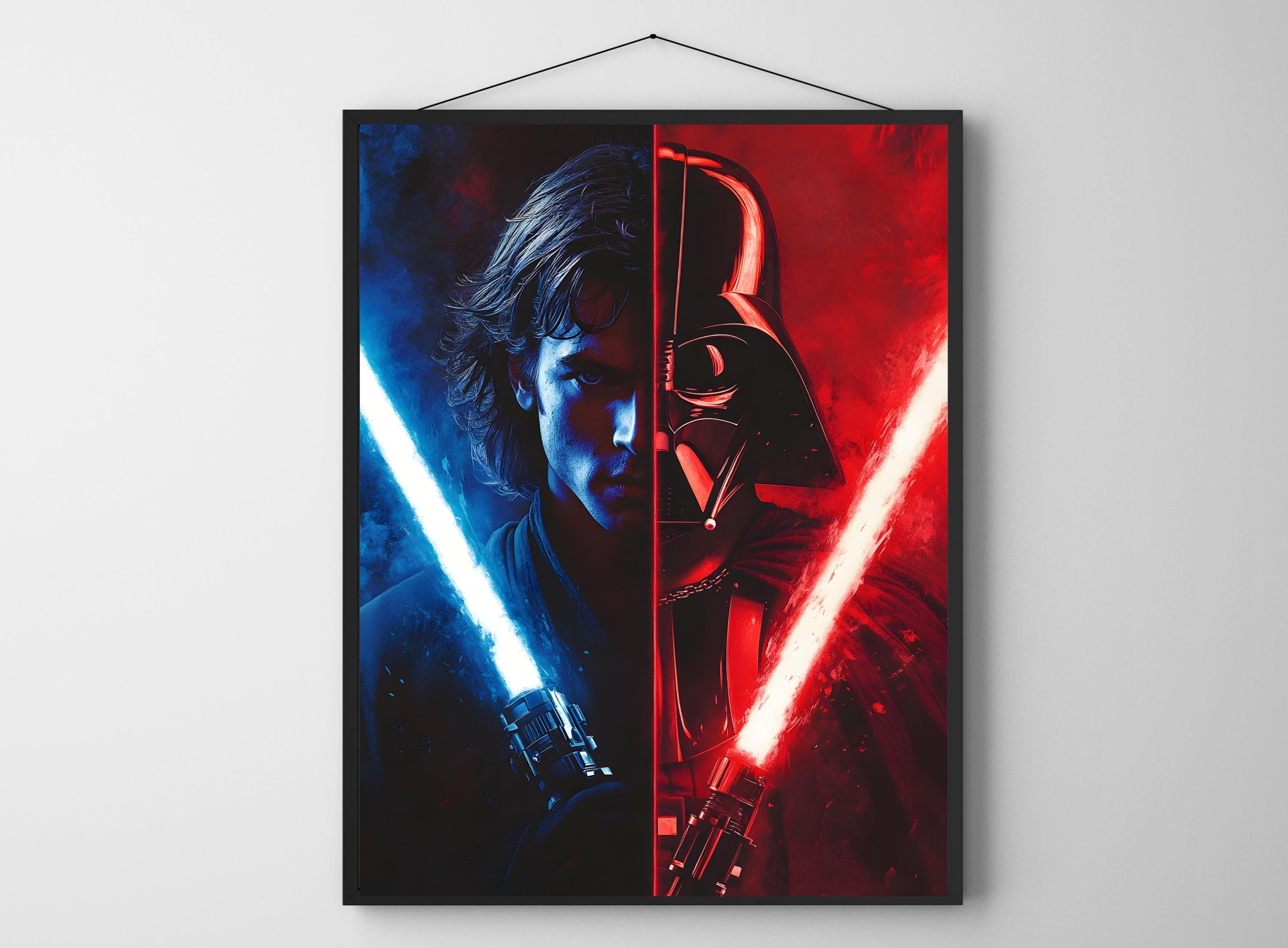 Anakin To Vader | Starr Warss Sith Inspired Poster | Revenge Of The Sith 20th Anniversary