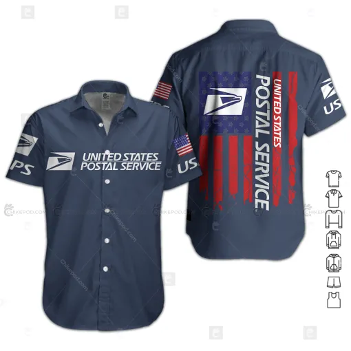 Postal Service Hawaiian Shirt, Postal Worker 3d Hawaii Shirt All Over Print Hk80